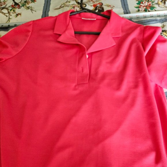 2-piece pant and top set pretty in pink elastic pants short sleeves Medium - Picture 3 of 7